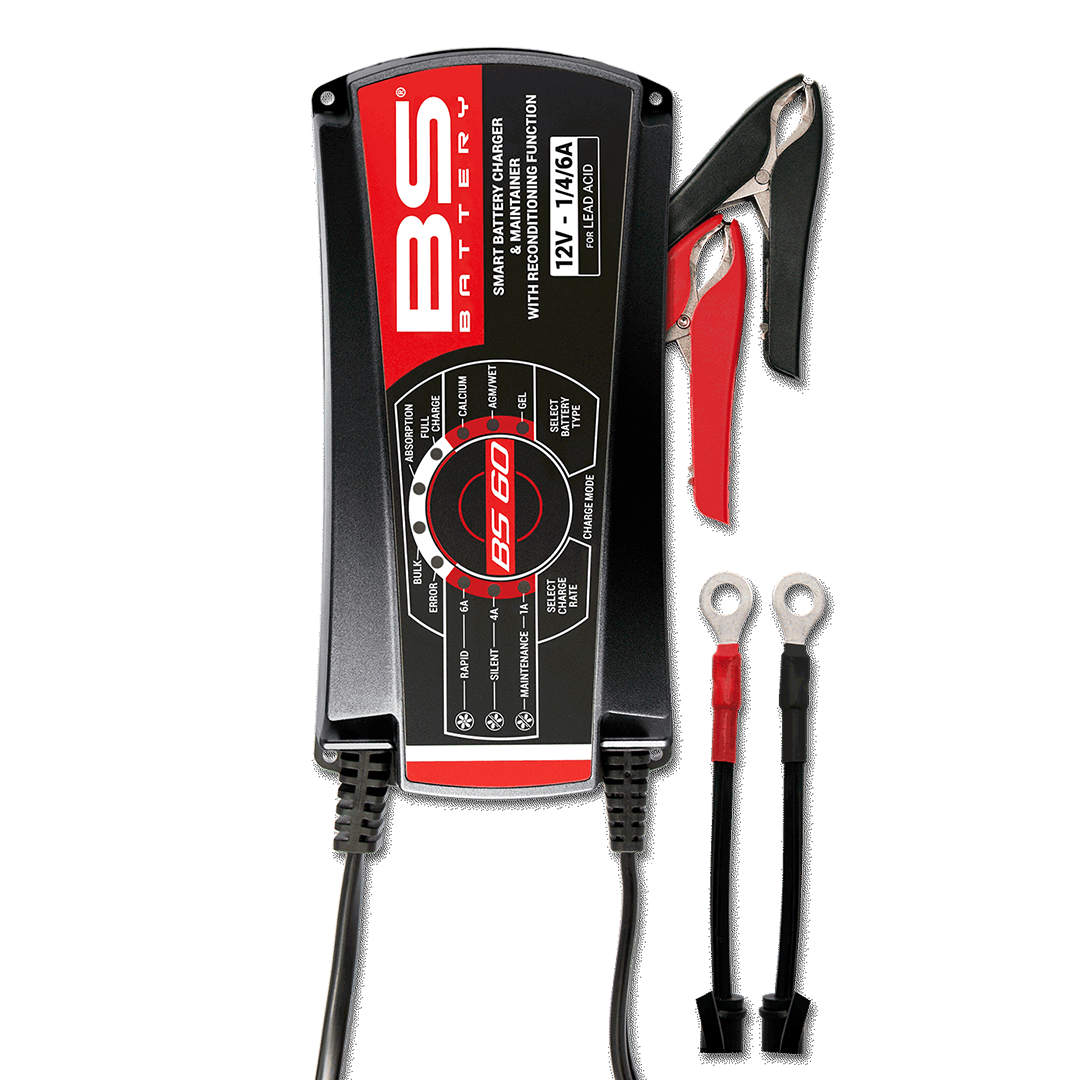 BS Batteries BS60 Smart Pro 12V Battery Charger 1/4/6A