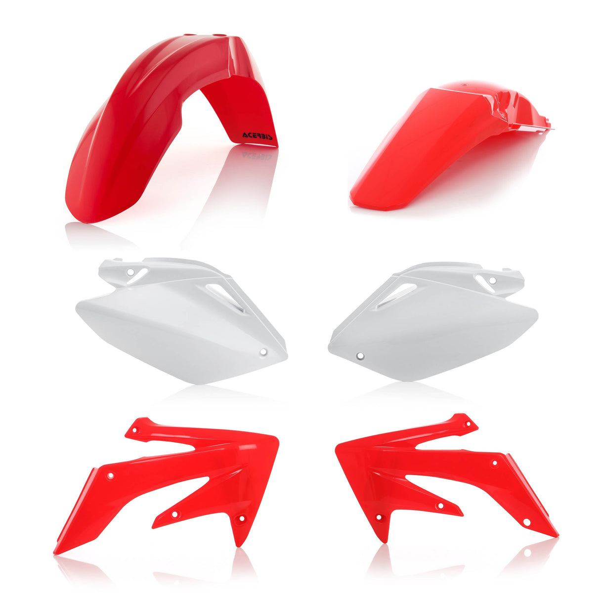 Acerbis Standard Plastic Kit Honda CRF250 2004 - 2005 OEM Colours
