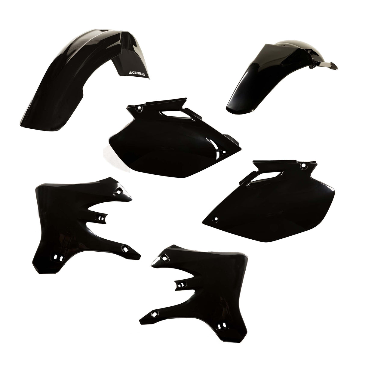 Acerbis Standard Plastic Kit Yamaha YZ250F / YZ450F 2003 - 2005 Black