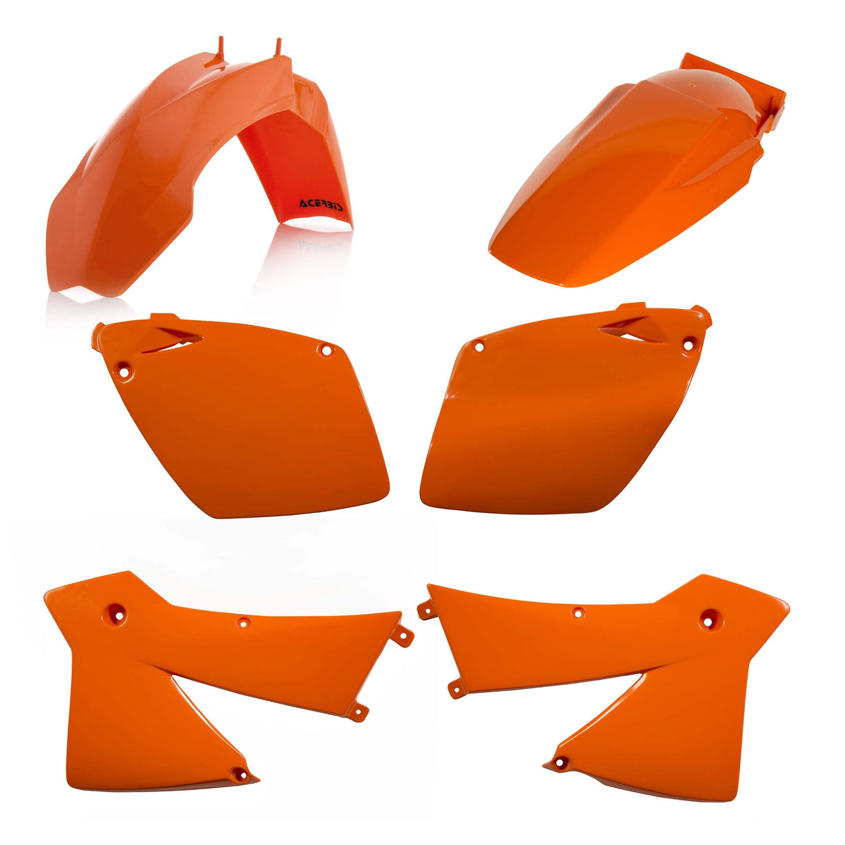 Acerbis Standard Plastic Kit KTM SX125 - SX520 4-Stroke & EXC