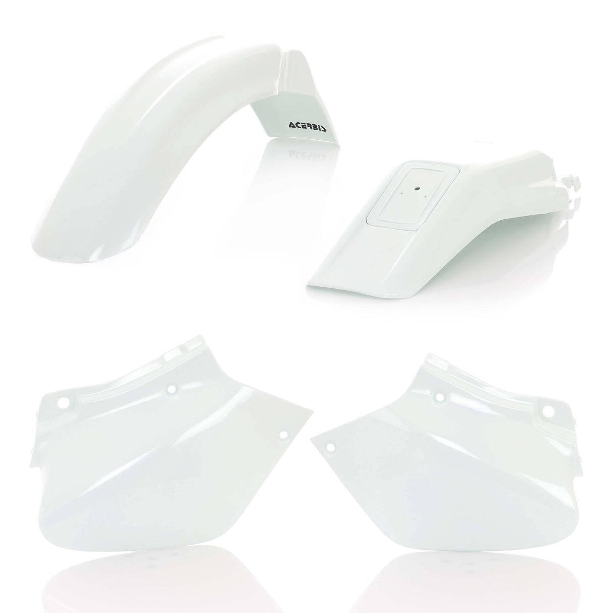 Acerbis Standard Plastic Kit Honda XR250 / XR400 1996 - 2004 White