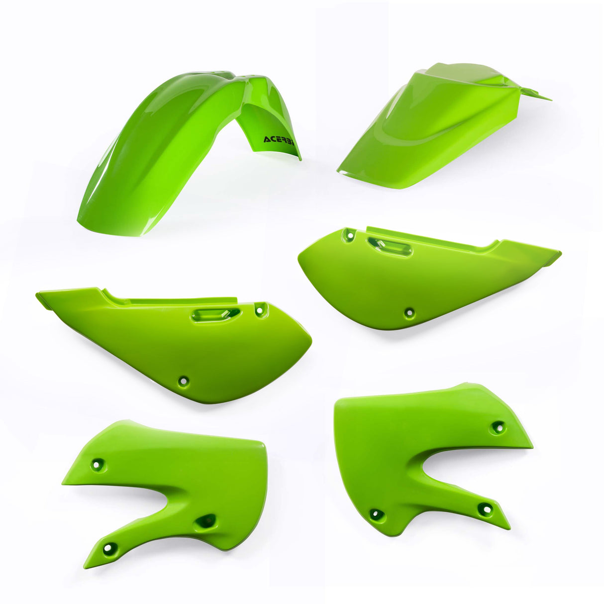 Acerbis Standard Plastic Kit Kawasaki KX65 OEM Colours