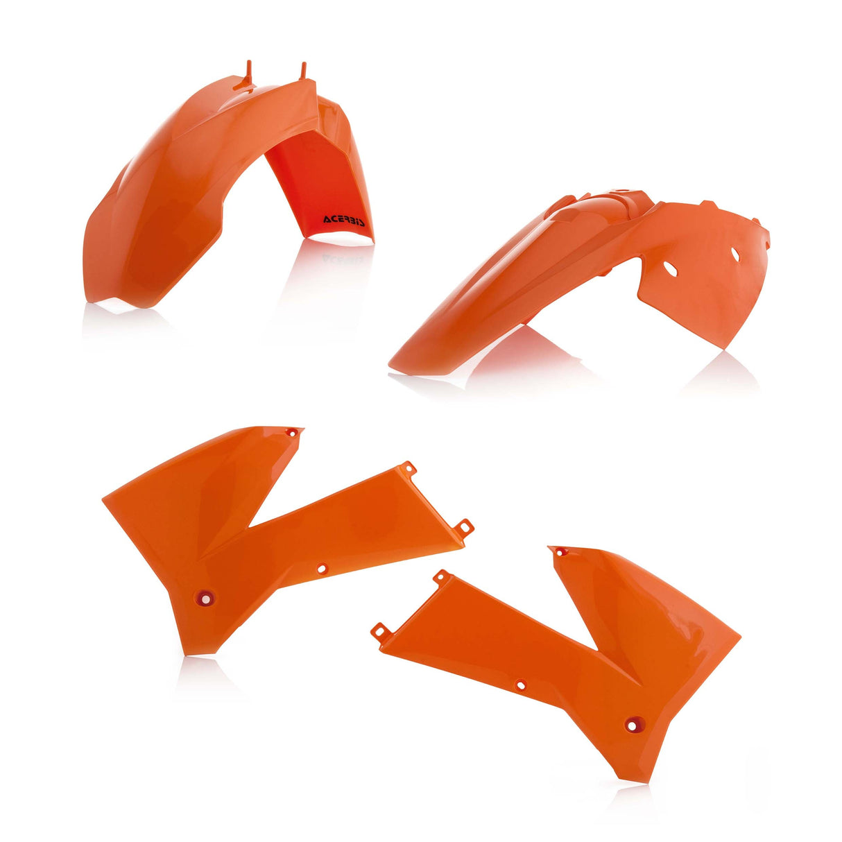 Acerbis Standard Plastic Kit KTM SX All Models 2005 - 2006 Orange