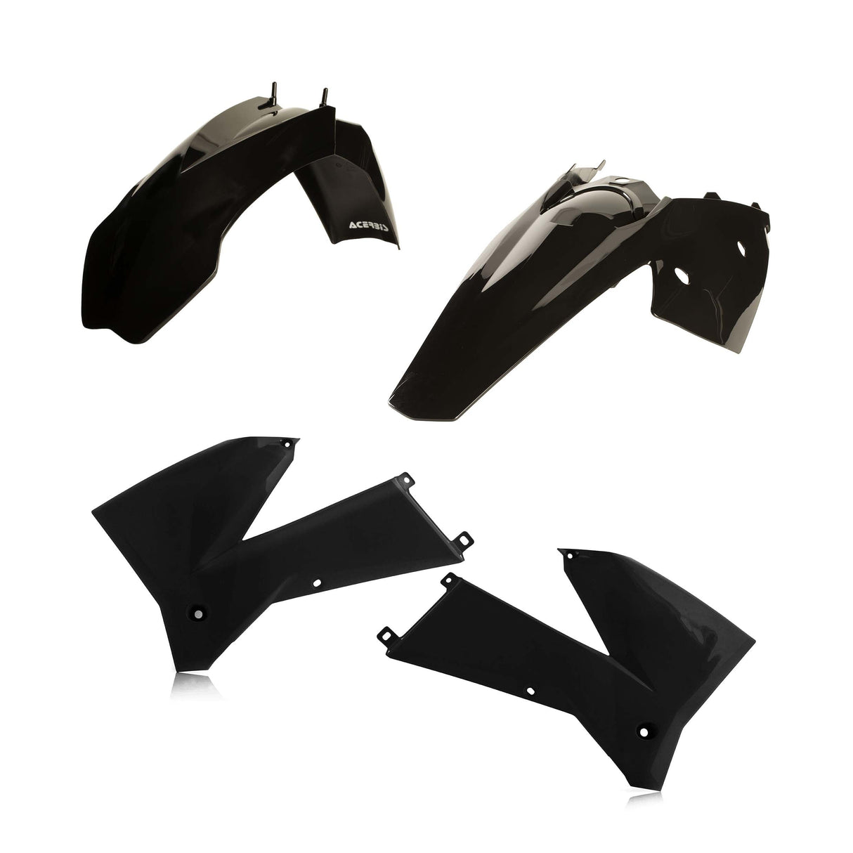 Acerbis Standard Plastic Kit KTM SX All Models 2005 - 2006 Black