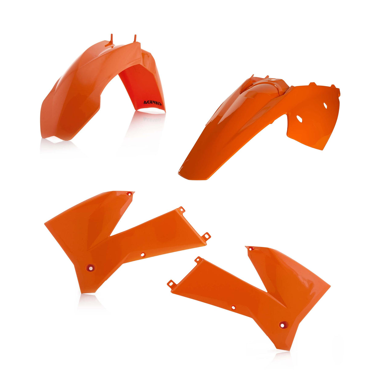 Acerbis Standard Plastic Kit KTM EXC 2-Stroke / 4-Stroke 2005 - 2007 Orange