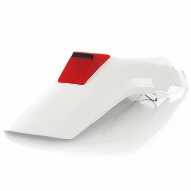 ACERBIS REAR FENDER (WHITE) XR 600R 95-99