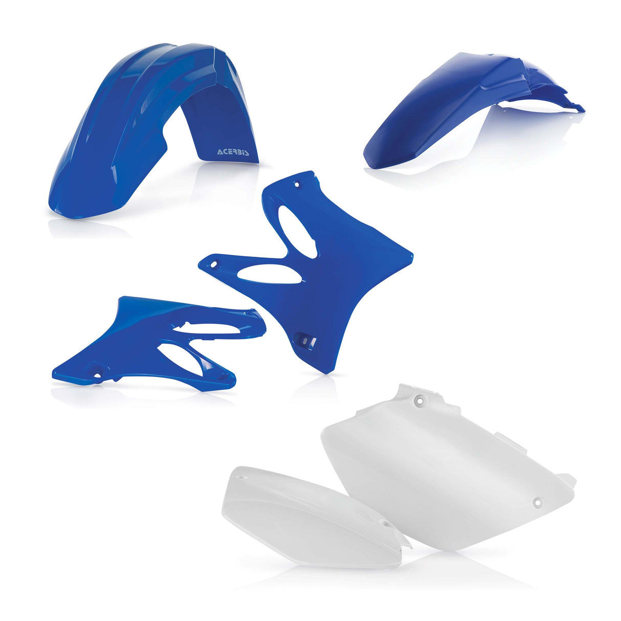 Acerbis Standard Plastic Kit Yamaha YZ125 / YZ250 2-Stroke 2006 - 2010 OEM Colours