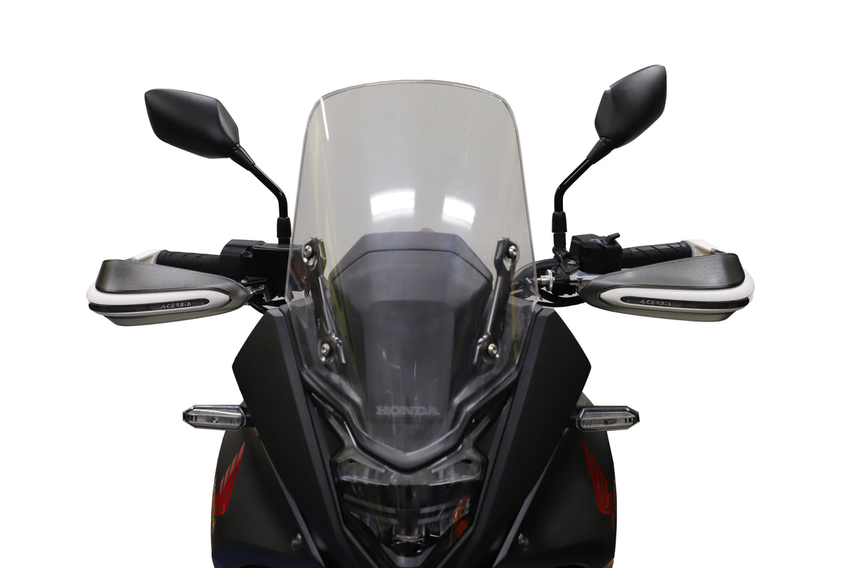 Acerbis Dual Road Handguards Black (Including Fitting Kit)