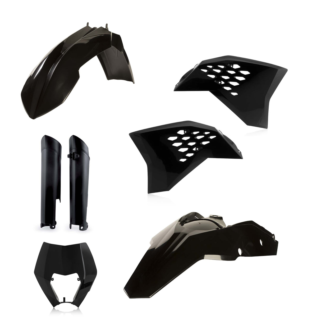 ACERBIS FULL PLASTIC KIT (VERIOUS COLOURS) EXC/EXC-F 08-11