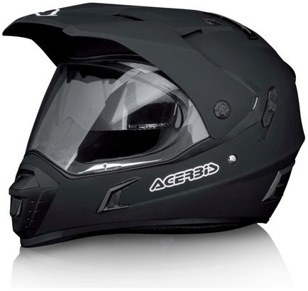 Acerbis Active Motorcycle Helmet Black - X-Small
