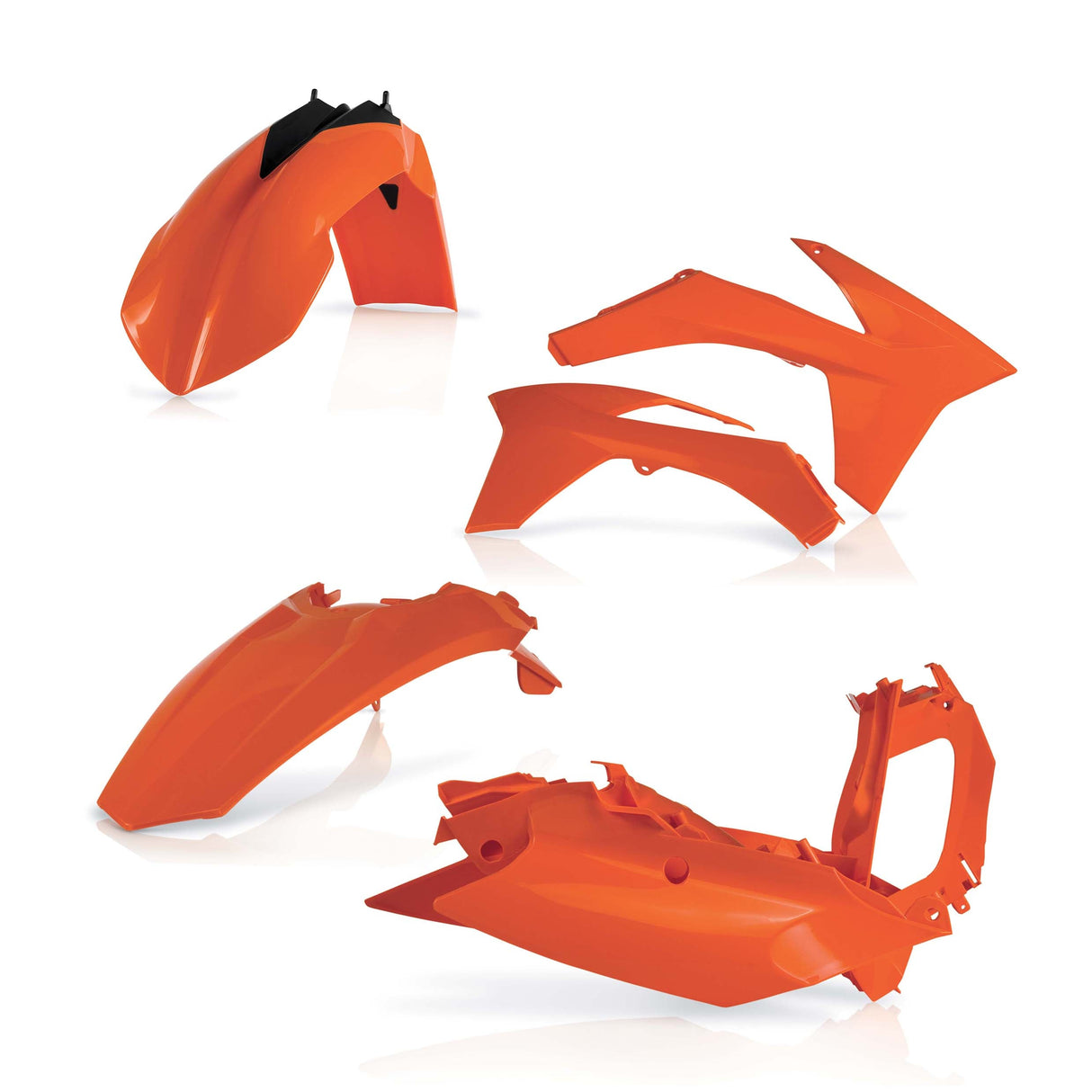Acerbis Standard Plastic Kit KTM Enduro 2012 Onwards Orange