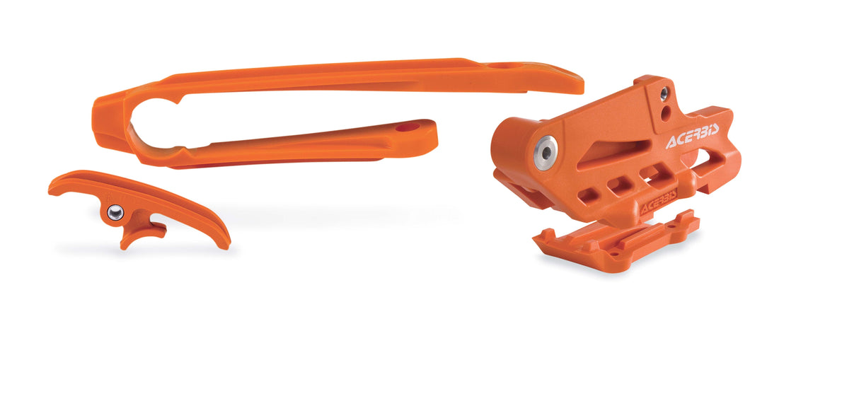 Acerbis Chain Guide & Slider Kit KTM EXC 2012 Onwards Orange