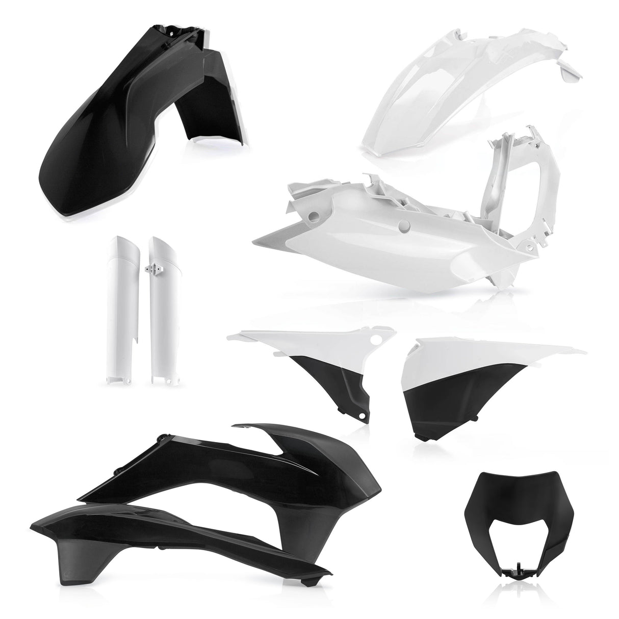 ACERBIS FULL PLASTIC KIT (VERIOUS COLOURS) EXC/EXC-F 14-15