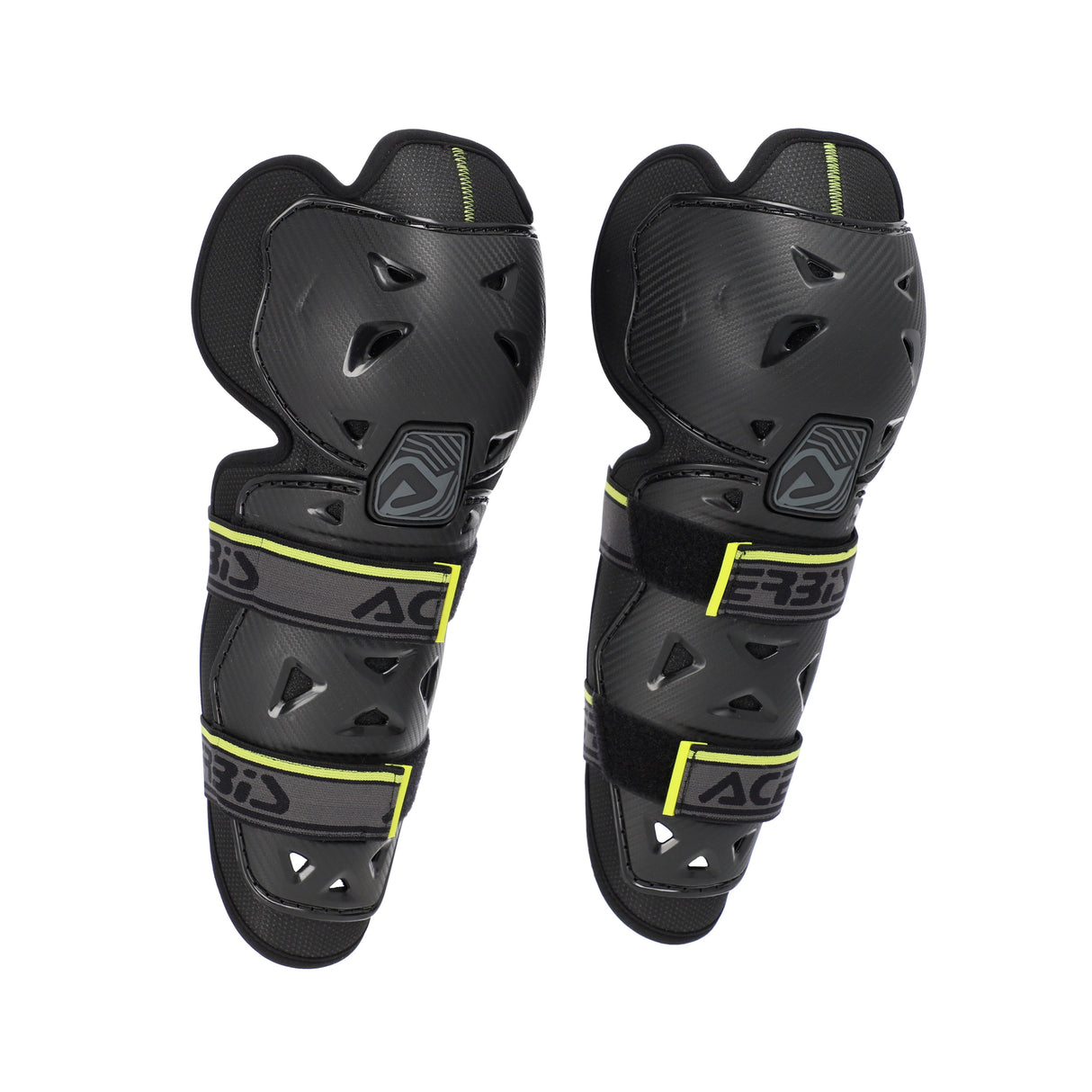 Acerbis Profile 2.0 Adult Knee Guards Black/Yellow