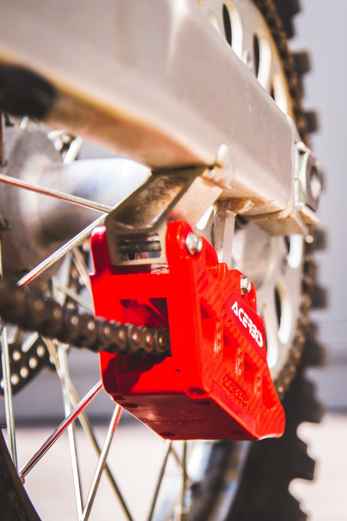 Acerbis Chain Guide 2.0 Honda / Kove 450 Red