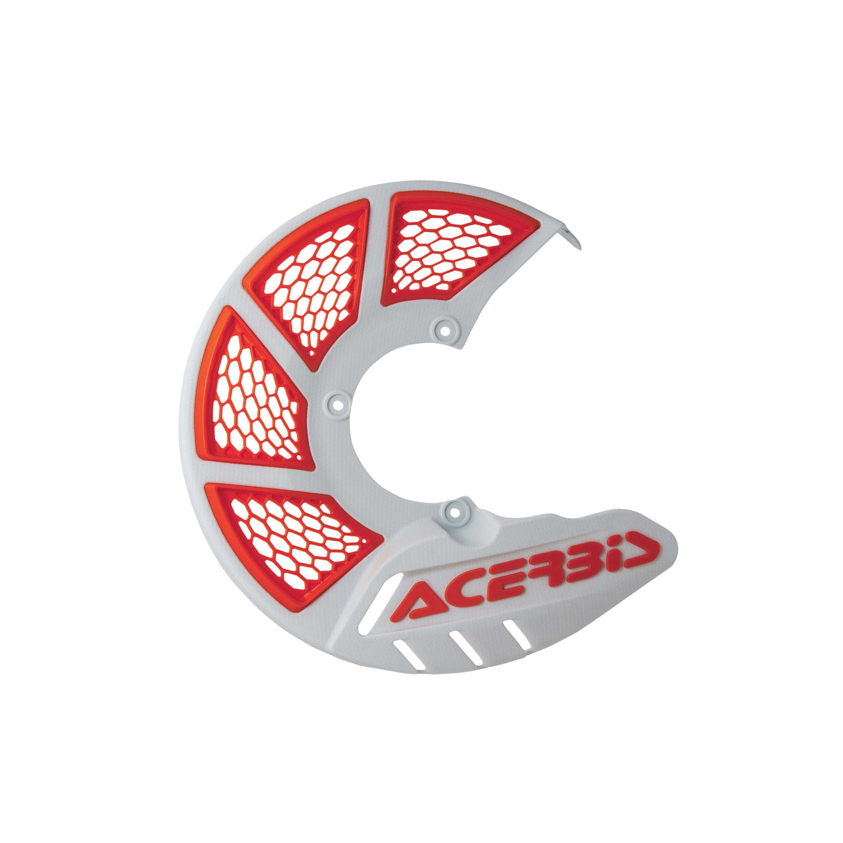 Acerbis X-Brake 2.0 Front Disc Cover White/Orange