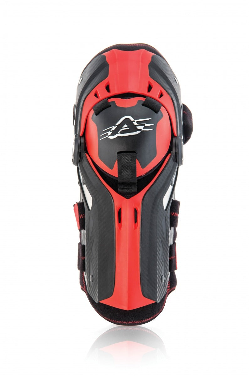 ACERBIS GORRILA KNEE GUARD BLACK/RED