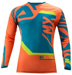 Acerbis Fitcross Special Edition Jersey Blue/Fluo Orange