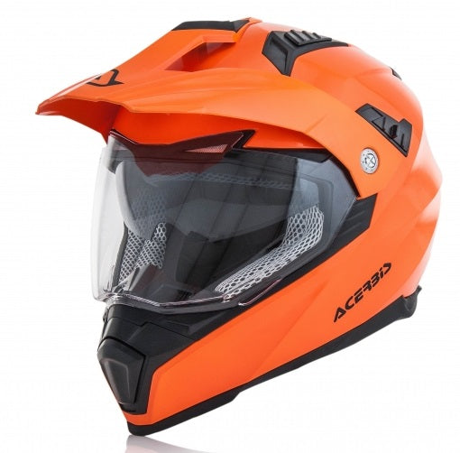 Acerbis FS-606 Flip Helmet Fluo Orange - Small