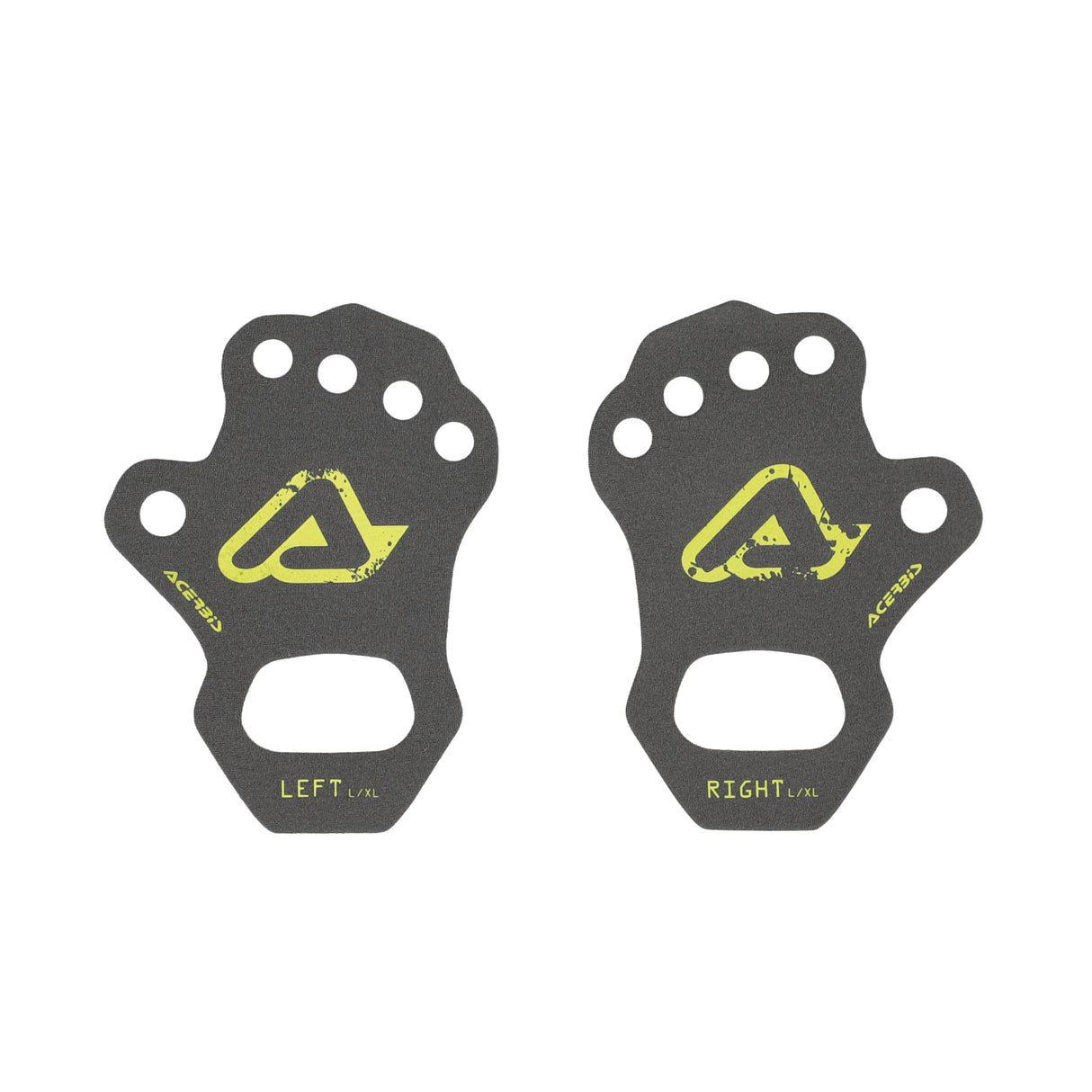 Acerbis Palmino Under Gloves Grey/Yellow - Medium/Large