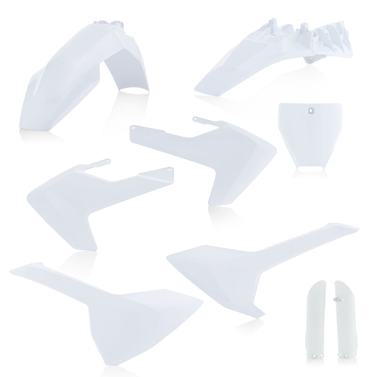 Acerbis Full Plastic Kit Husqvarna TC85 2018 Onwards White