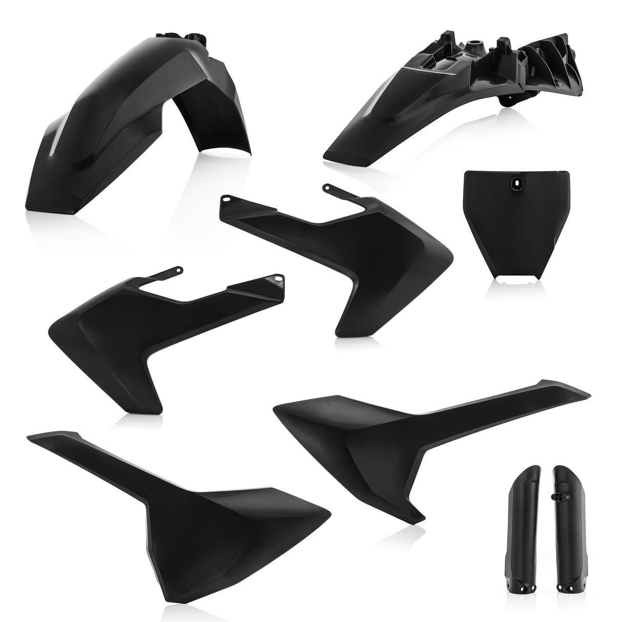 Acerbis Full Plastic Kit Husqvarna TC85 2018 Onwards Black
