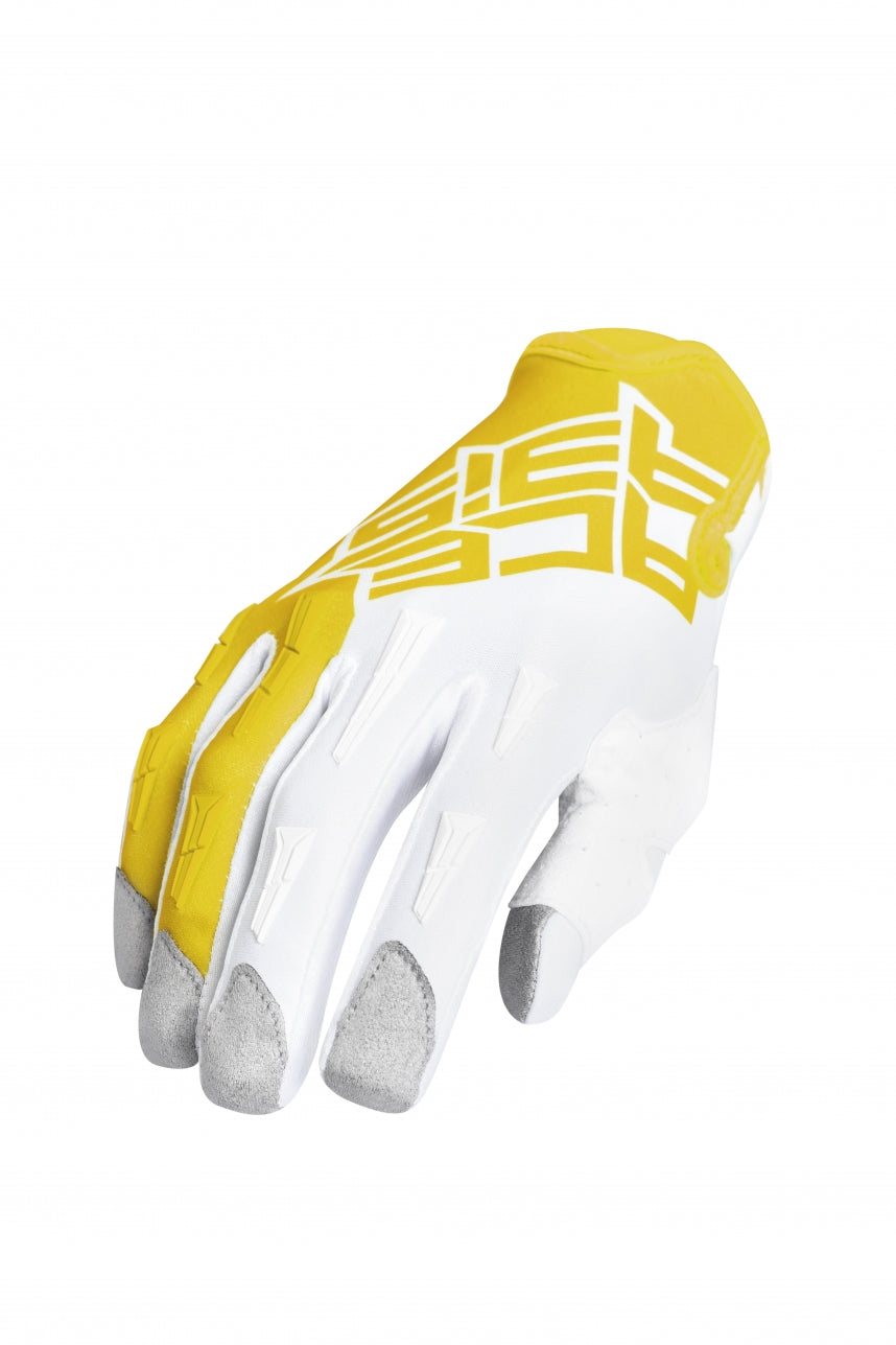 Acerbis MX X-P Gloves Yellow/White - Small