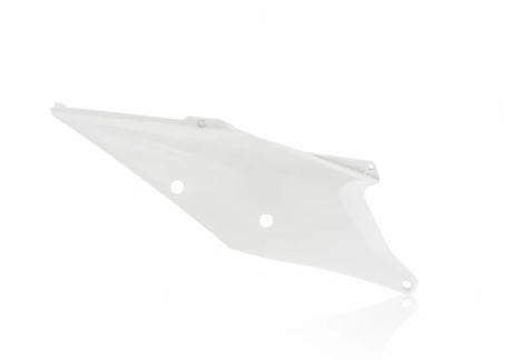 White Acerbis side panels for KTM SX/SX-F 2019-2022 and EXC/EXC-F 2020-2023 motocross bikes