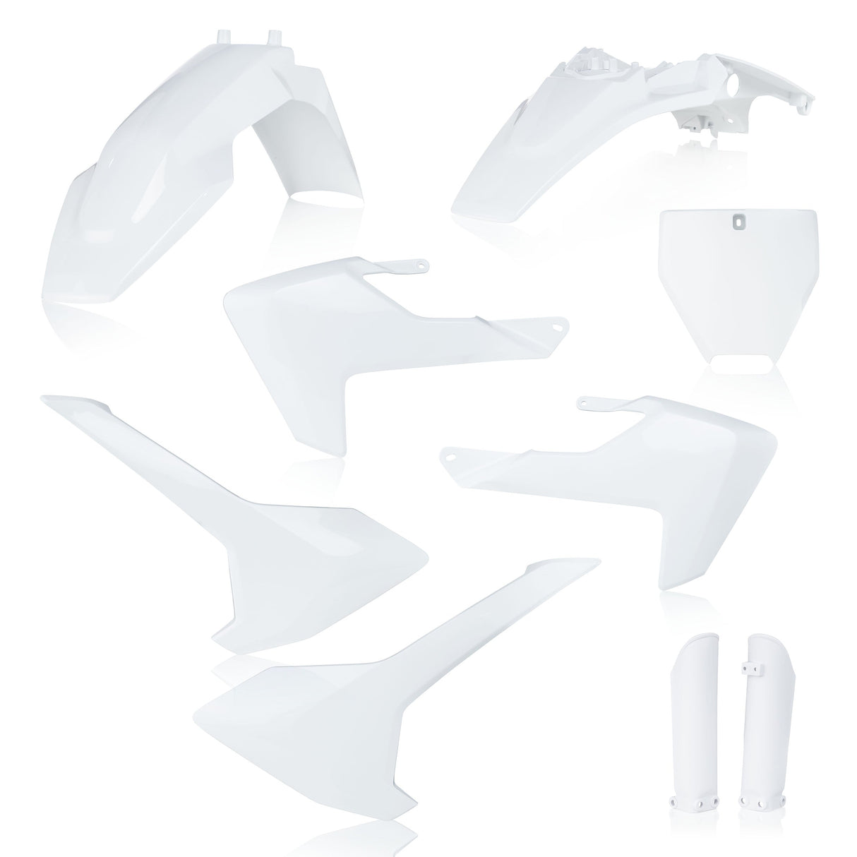 Acerbis Full Plastic Kit Husqvarna TC65 2019 Onwards White