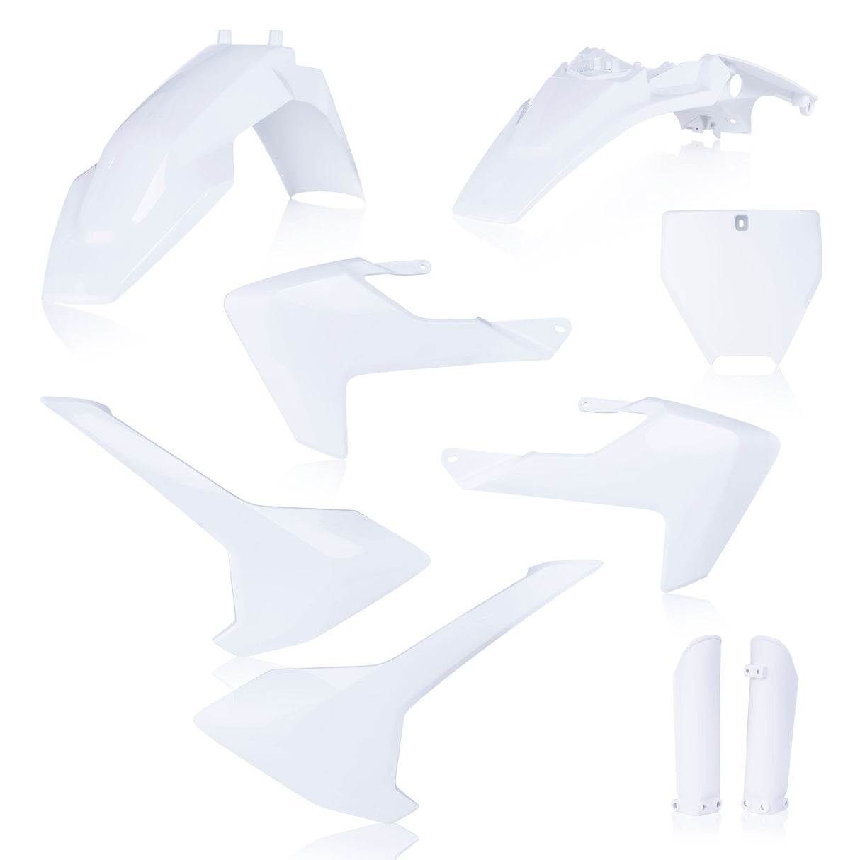 Acerbis Full Plastic Kit Husqvarna TC65 White
