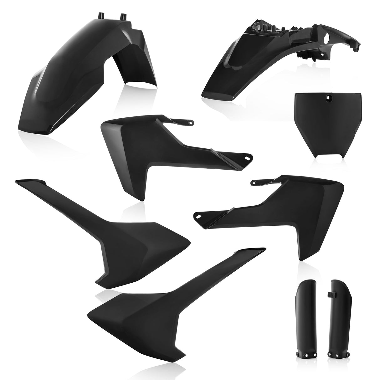 Acerbis Full Plastic Kit Husqvarna TC65 2019 Onwards Black