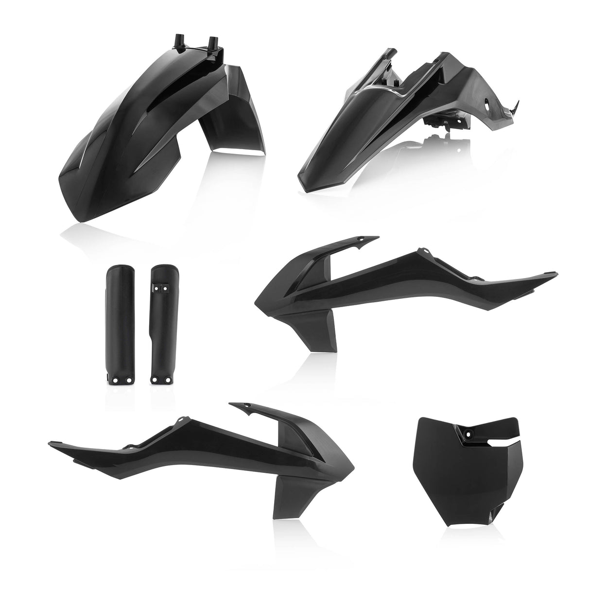 Acerbis Full Plastic Kit KTM 65 Black