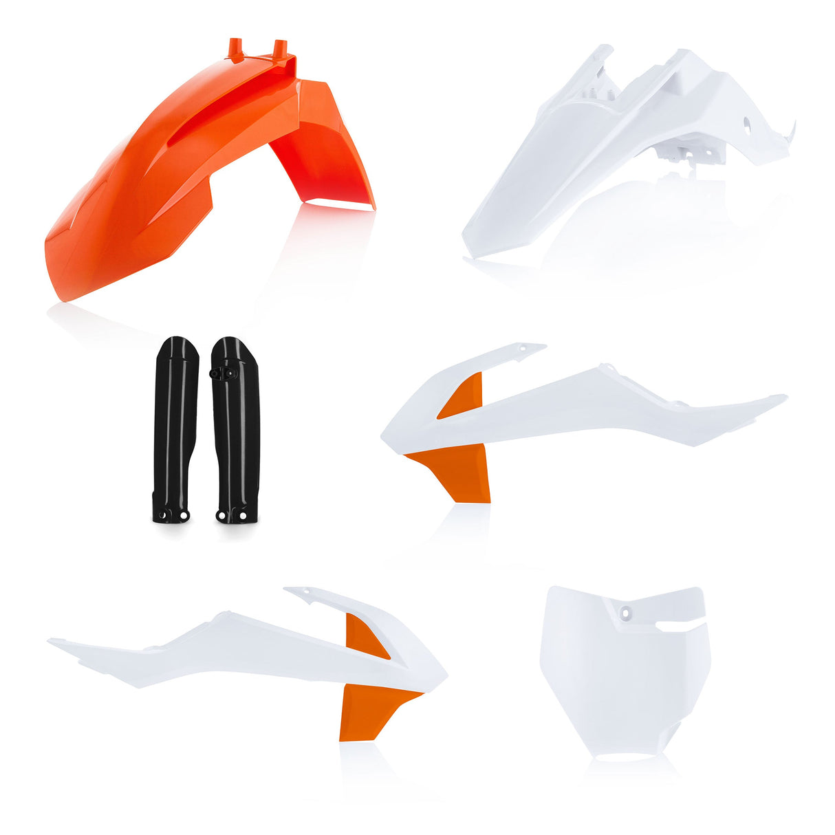 Acerbis Full Plastic Kit KTM SX65 OEM 2021 Colours