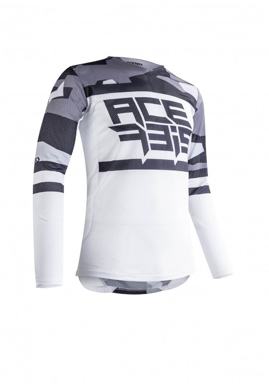 Acerbis Helios MX Vented Jersey Grey/White