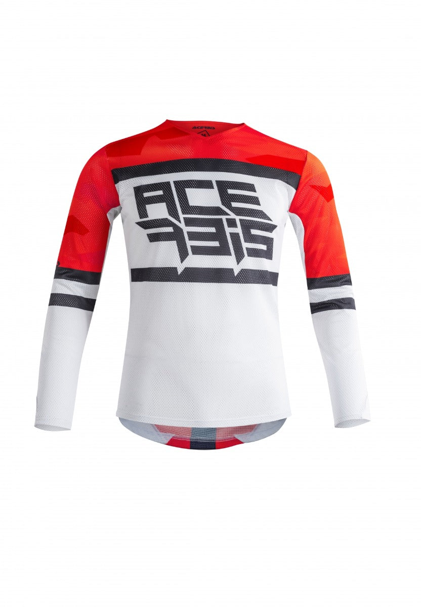 Acerbis Helios MX Vented Jersey Red/White