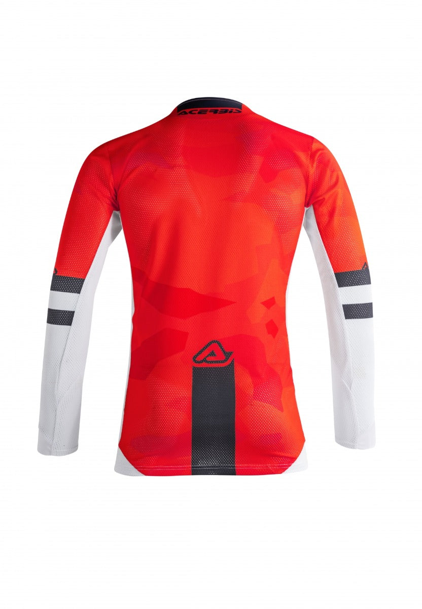 Acerbis Helios MX Vented Jersey Red/White