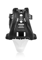 ACERBIS SKID PLATE BLACK/WHITE YAMAHA/FANTIC XE/XX/YZ 125 06-24