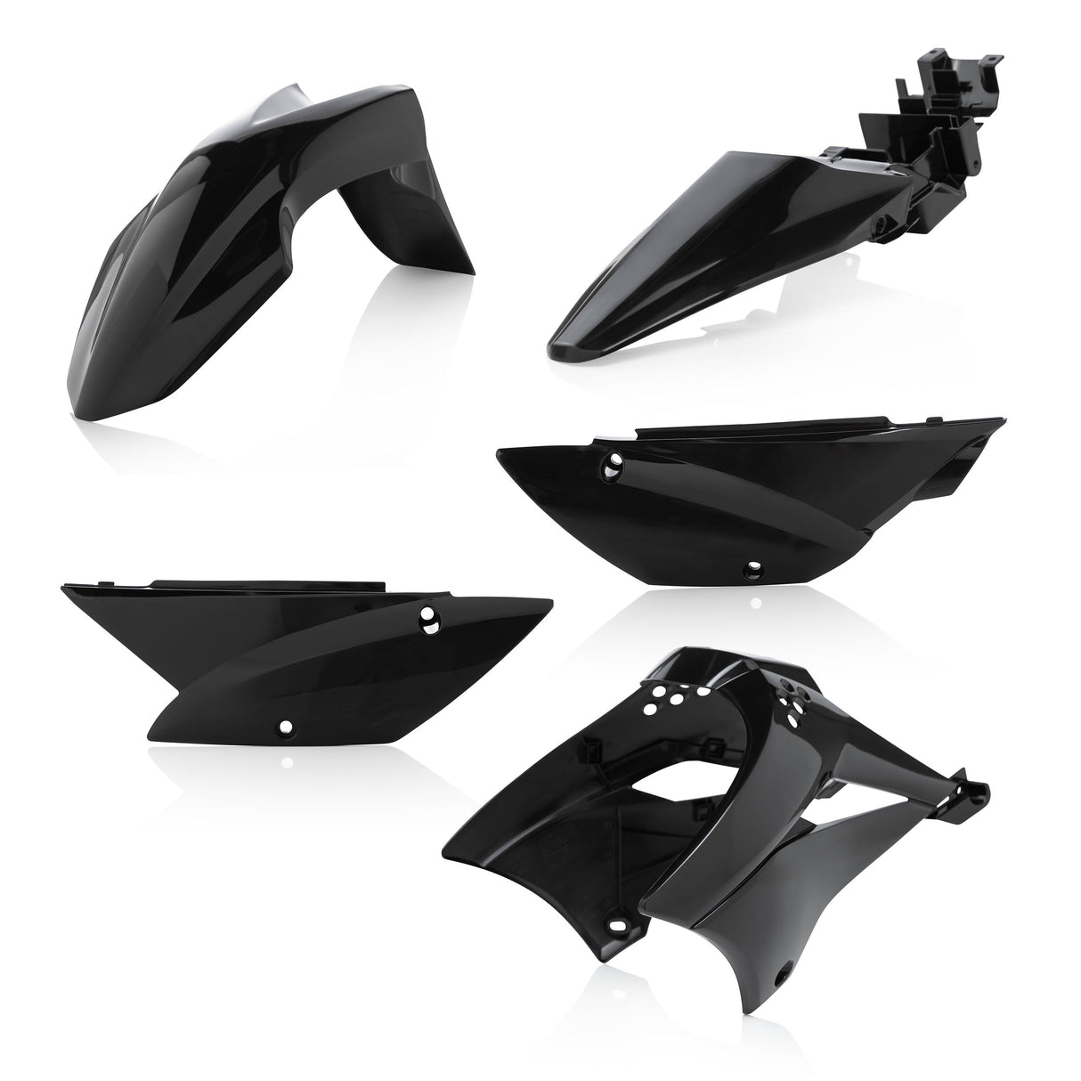 Acerbis Standard Plastic Kit Kawasaki KLX110 2010 - 2019 Black