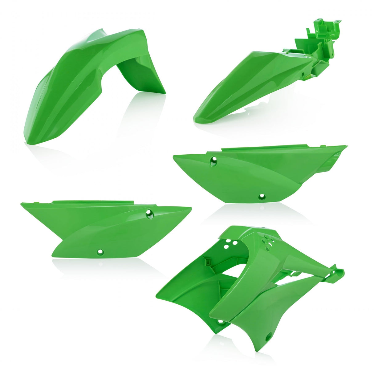Acerbis Standard Plastic Kit Kawasaki KLX110 2024 Onwards OEM Colours