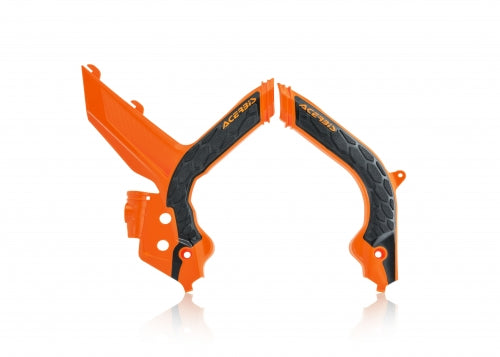 ACERBIS X-GRIP FRAME PROTECTOR ORANGE/BLACK KTM EXC/EXC-F/XC-W/XCF-W 150-500 20-23