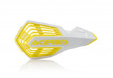 ACERBIS X-FUTURE HANDGUARDS BETA/FANTIC/GASGAS/HONDA/HUSABERG/HUSQVARNA/KAWASAKI/KTM/SHERCO/STARK/SUZUKI/TM/YAMAHA 85-650 90-24; WHITE/YELLOW