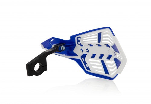 ACERBIS X-FUTURE HANDGUARDS BETA/FANTIC/GASGAS/HONDA/HUSABERG/HUSQVARNA/KAWASAKI/KTM/SHERCO/STARK/SUZUKI/TM/YAMAHA 85-650 90-24; BLUE/WHITE