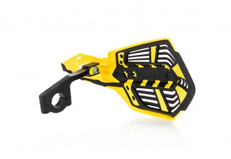 ACERBIS X-FUTURE HANDGUARDS BETA/FANTIC/GASGAS/HONDA/HUSABERG/HUSQVARNA/KAWASAKI/KTM/SHERCO/STARK/SUZUKI/TM/YAMAHA 85-650 90-24; YELLOW/BLACK