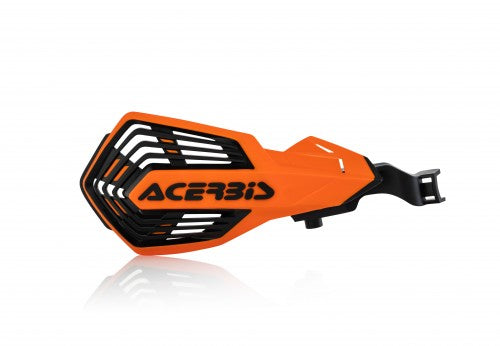 ACERBIS K-FUTURE HANDGUARDS GASGAS/HONDA/HUSQVARNA/KTM/SHERCO/TRIUMPH 125-501 14-25; ORANGE/BLACK