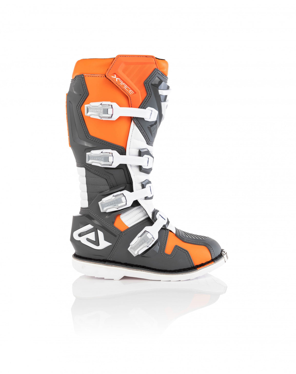 Acerbis X-Race Boots Orange/Grey - 39