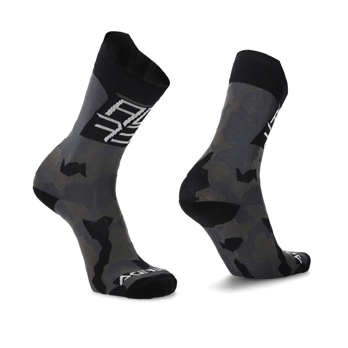 Acerbis Track MTB Socks Black/Grey - XX-Large