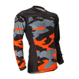 Acerbis X-Duro Winter Jersey Black/Orange - Small