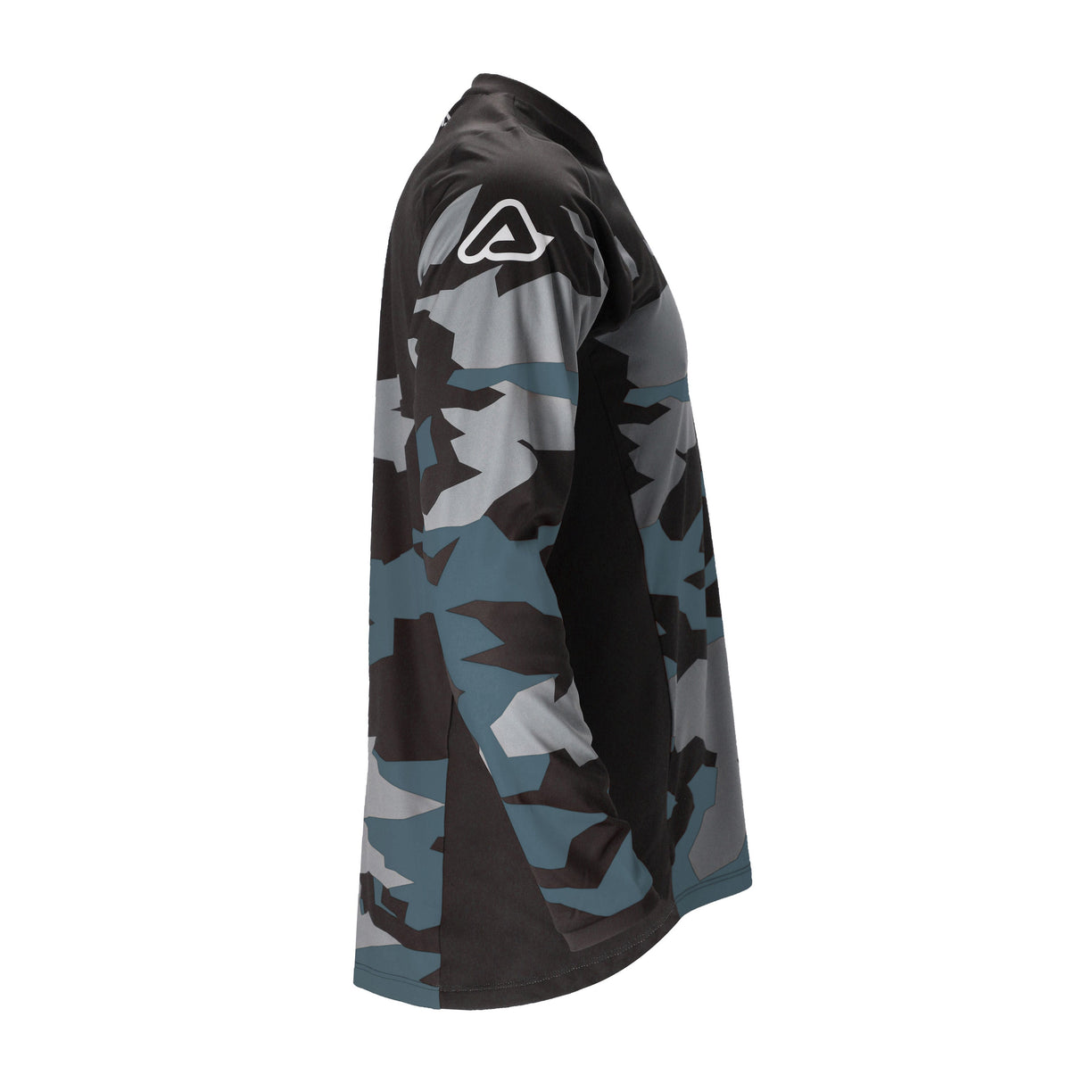 Acerbis X-Duro Winter Jersey Black/Grey - Small