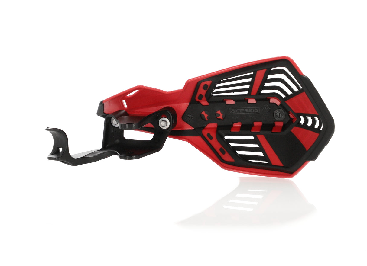 ACERBIS K-FUTURE H HANDGUARDS HONDA 250-450 18-25; RED/BLACK