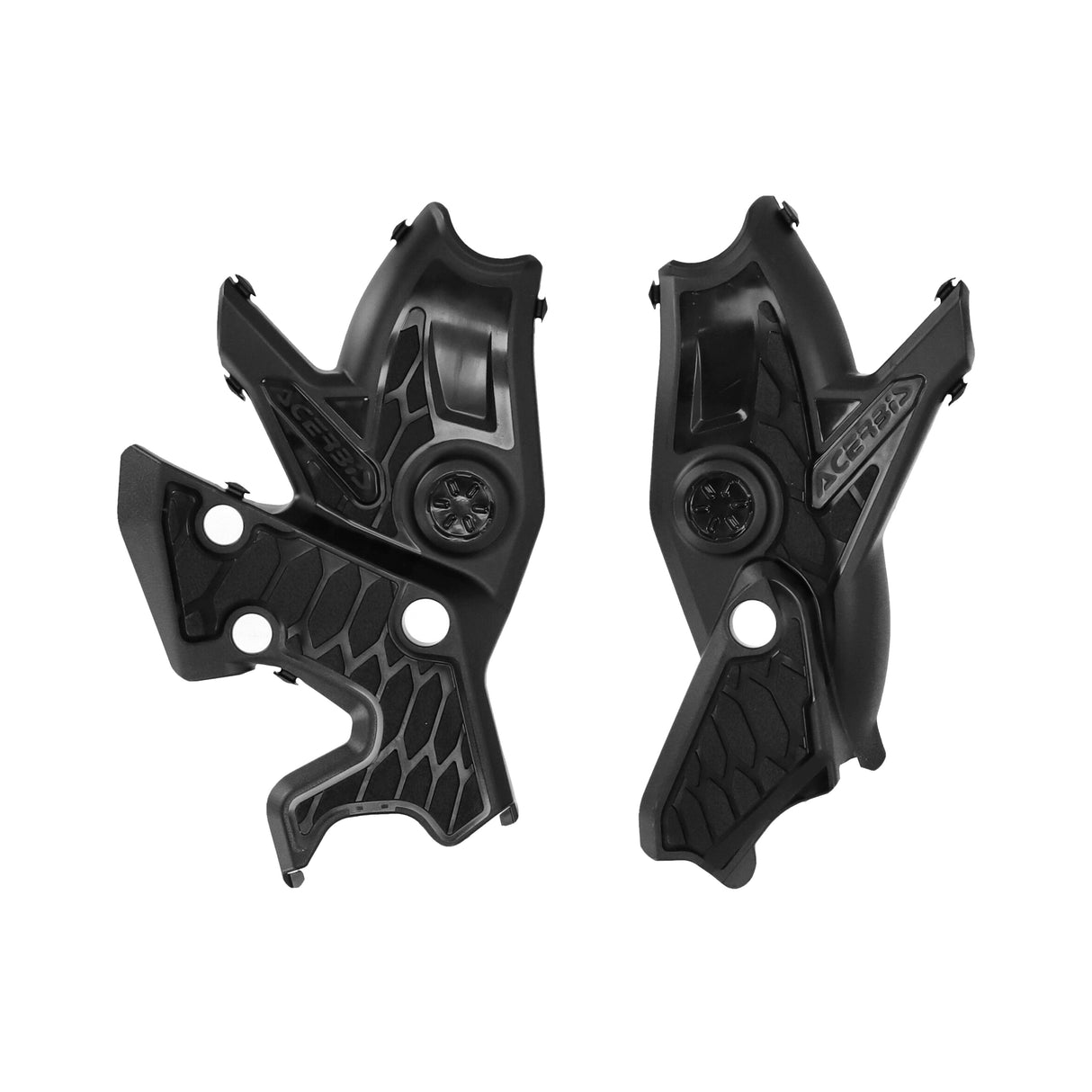 Acerbis X-Grip Frame Protectors Yamaha Ténéré 700 Black